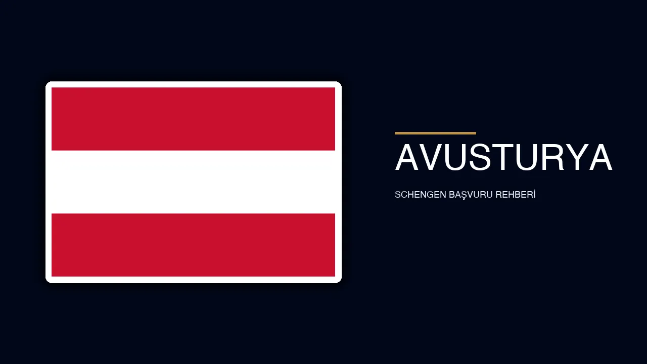 Avusturya vize rehberi için destinasyon görünümü
