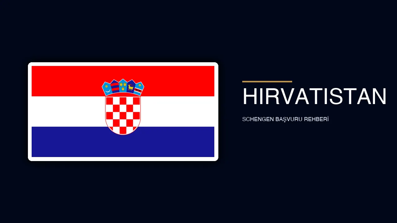 Hırvatistan vize rehberi için destinasyon görünümü