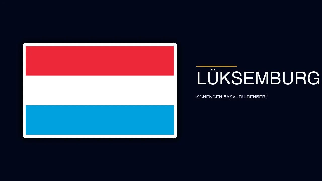 Lüksemburg vize rehberi için destinasyon görünümü
