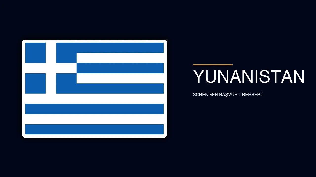 Yunanistan vize rehberi için destinasyon görünümü